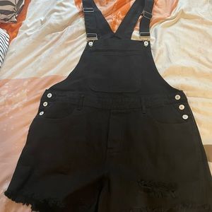 SHEIN 2X Short Overalls